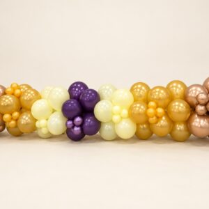 8′ Latex Balloon Garland with Mini Clusters