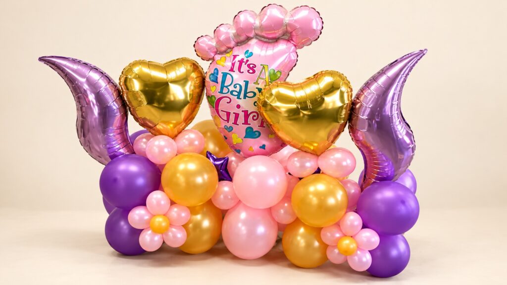 6′ × 6′ Latex Balloon Arch