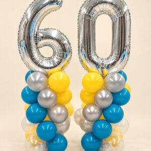 Two 3′ Latex Balloon Garlands with Topper